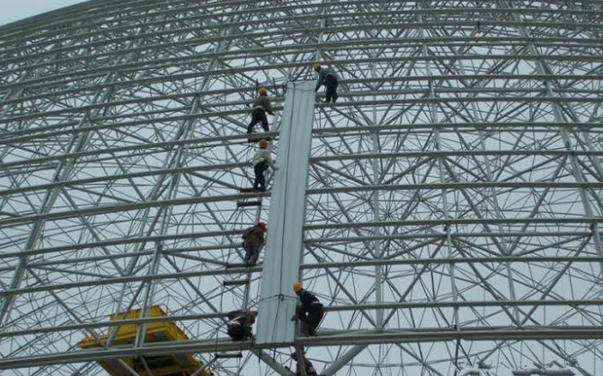 瓦房店网架装配好以后应当留神哪八项验收事件